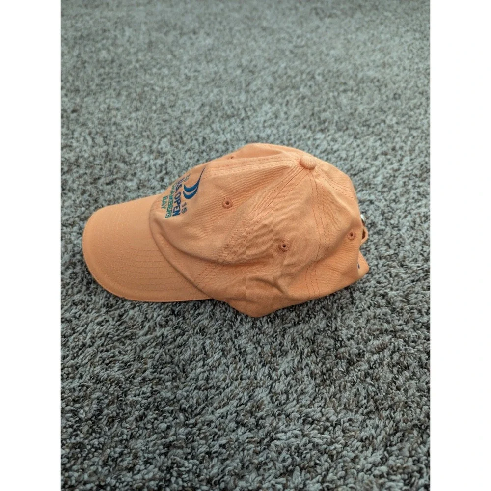 2015 US OPEN CHAMBERS BAY HAT‎ USGA Member Cap Orange Golf Adjustable Strapback